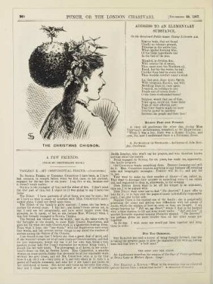 The Christmas chignon