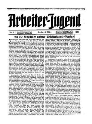An die Mitglieder unserer Arbeiter-Vereine!