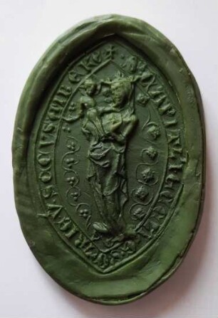 Siegelabguß des Kapitels des Stifts Beata Mariae Virginis. vor Einbeck