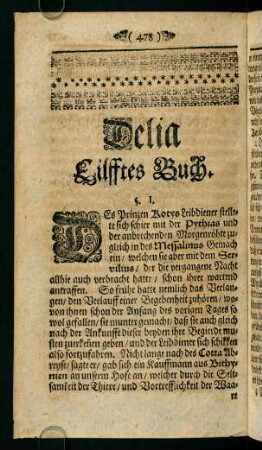 478-628, Delia. Eilfftes Buch