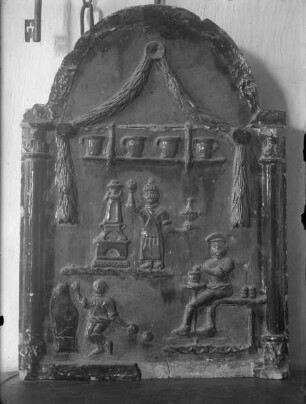 Relief mit der Darstellung eines Töpfers und seines Handwerks