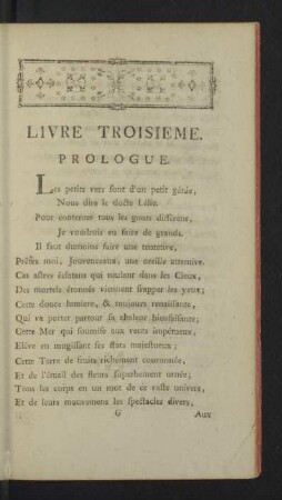 Livre troisieme.