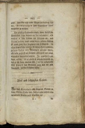 Fünf und sechzigstes Capitel.