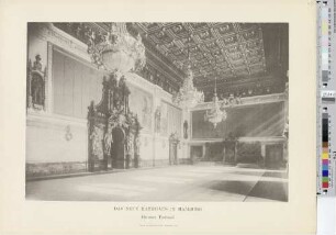 Grosser Festsaal : das neue Rathhaus in Hamburg