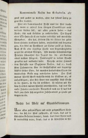 467-496, Rechte des Adels auf Staatsbedienungen