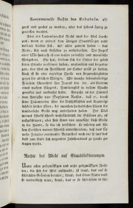 467-496, Rechte des Adels auf Staatsbedienungen