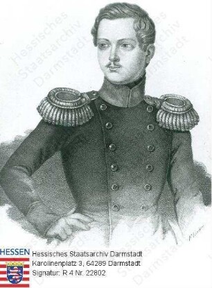Alexander II. Zar v. Russland (1818-1881) / Porträt in Uniform, Halbfigur