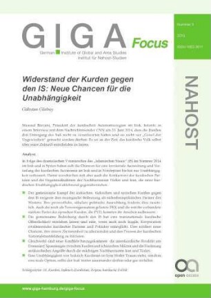 Widerstand der Kurden gegen den IS : Neue Chancen für die Unabhängigkeit