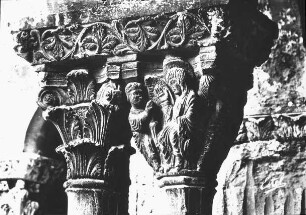 Arles, St. Trophime, Kreuzgang, Kapitell, Verkündigung