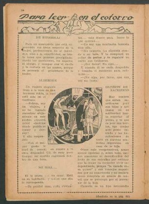 Para leer en el cotorro