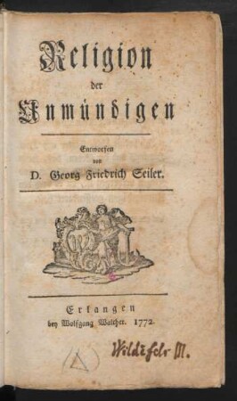 Religion der Unmündigen