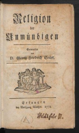 Religion der Unmündigen