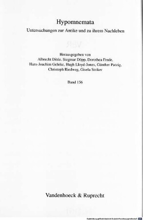 Philiatroi : Studien zum Thema der Krankheit in der griechischen Literatur der Kaiserzeit