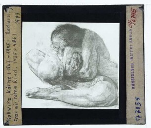 Kollwitz, Frau mit totem Kind (Druck, Kn 81 VIII a)