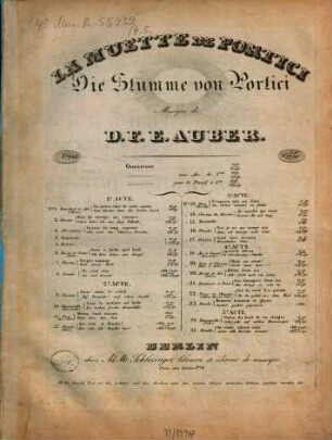 La muette de Portici : Die Stumme von Portici ; comp. u. arr. für d. Pianoforte, 4. Guarache
