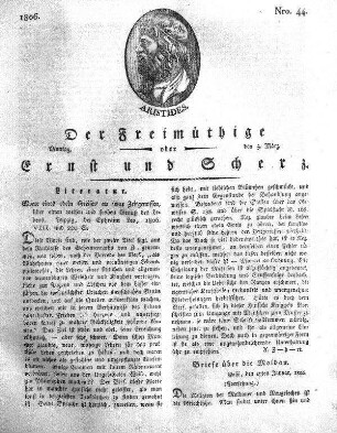 Nro. 44, Montag den 3. März 1806