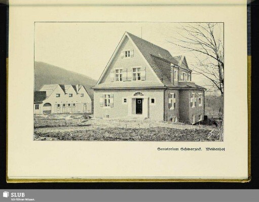 Sanatorium Schwarzeck. Weidenhof