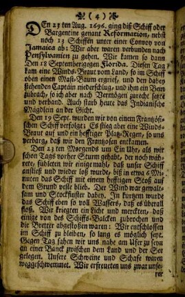 Den 23ten Aug. 1696.[...]