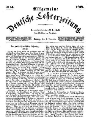 Der zweite österreichische Lehrertag (Schluß)