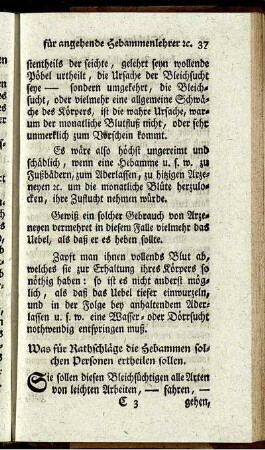 Was für Rathschläge die Hebammen solchen Personen ertheilen sollen.