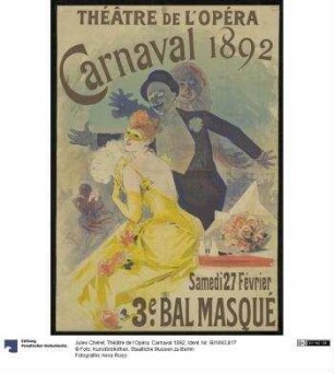 Théâtre de l'Opéra. Carnaval 1892