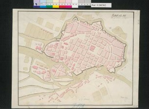 Breslau, Haupt Stadt in Schlesien