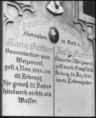 Grabstein der Wassertrinkerin von Frasdorf