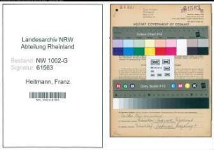 Entnazifizierung Franz Heitmann, geb. 05.02.1891 (Schuhmacher)