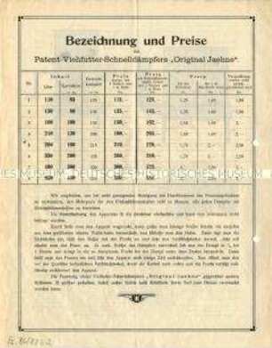 Viehfutter-Schnelldämpfer mit eingebauter Schnecke und Quetsche mit Schlammfänger