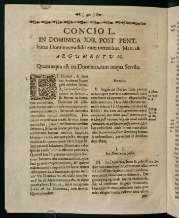 410-416, Concio L. in dominica XXI. post pentecostes