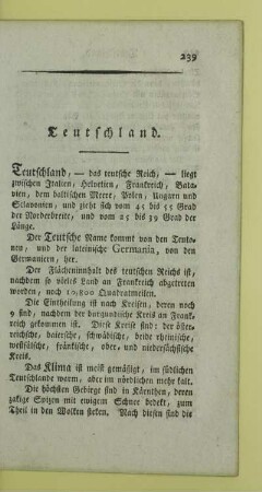Teutschland