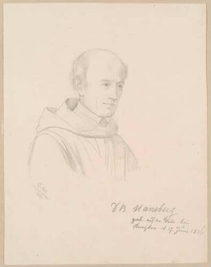 Bildnis Haneberg, Daniel Bonifacius von (1816-1876)