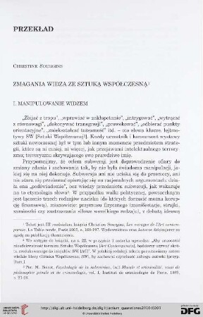 21: Zmagania widza ze Sztuką Współczesną