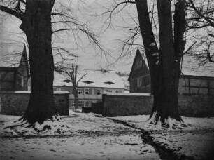Dresden-Trachenberge, Radeburger Straße 22. Gasthof Letzter Heller. Straßenansicht