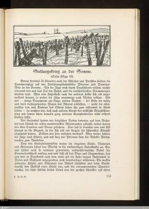 Stellungskrieg an der Somme