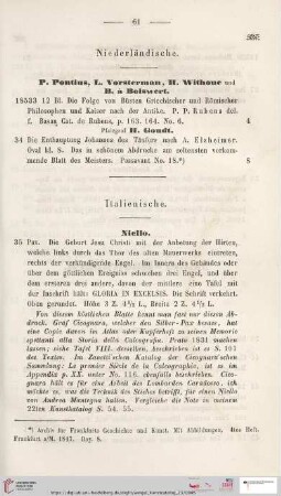 Niederländische (Nr. 33 - 34)