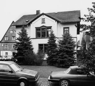 Pfarrhaus von 1853/54; Butzbach, Kirchplatz 13