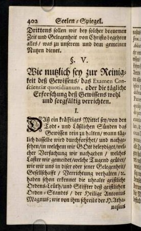 402-409, I. Daß ein kraefftiges Mittel sey von den Todt- und ...
