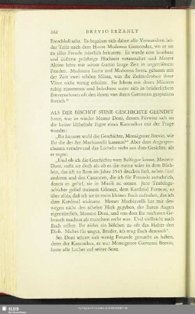 Brevio erzählt