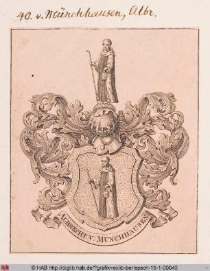 Wappen des Albrecht von Münchhausen