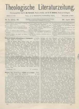 257 [Rezension] Revue des sciences philosophiques et théologiques, 3. année 1909