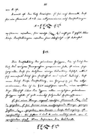 § 19. Formeln Gruppenbildung.