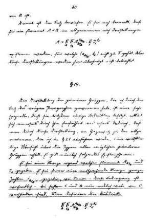 § 19. Formeln Gruppenbildung.