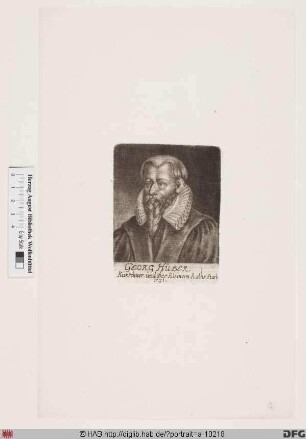 Bildnis Georg Huber