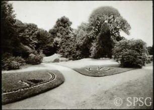 Muskau, Parkpartie.