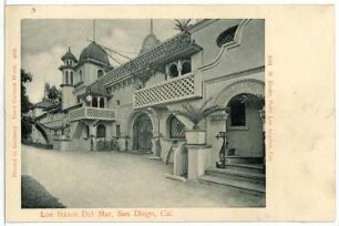 San Diego. Los Banos Del Mar, Bath House, San Diego, Cal.