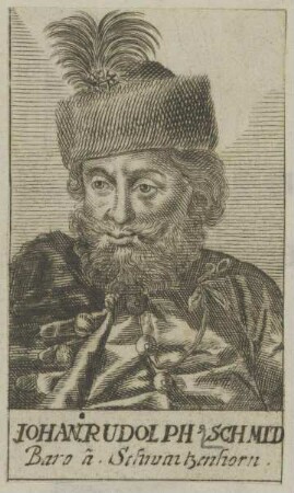 Bildnis des Iohan Rudolph Schmid