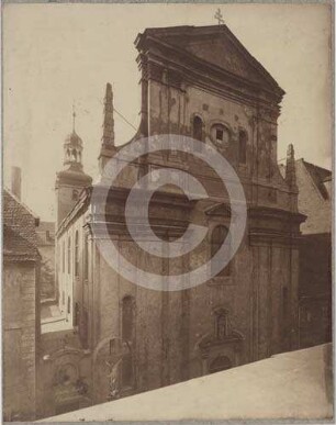 Straßengiebel der Antoniuskirche Breslau
