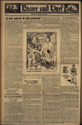 Vierte Ausgabe vom Samstag, den 22. Februar 1936.