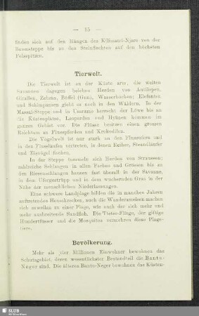 Tierwelt